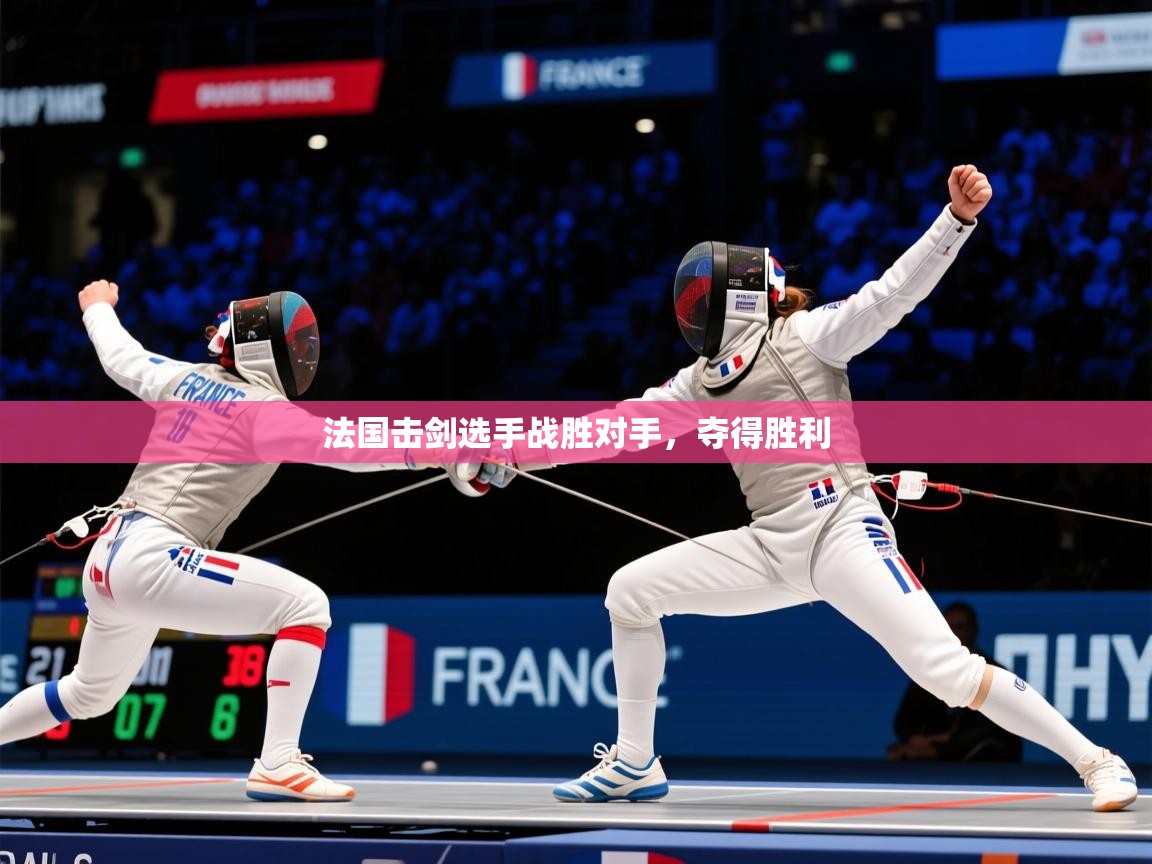 法国击剑选手战胜对手,夺得胜利 第2张