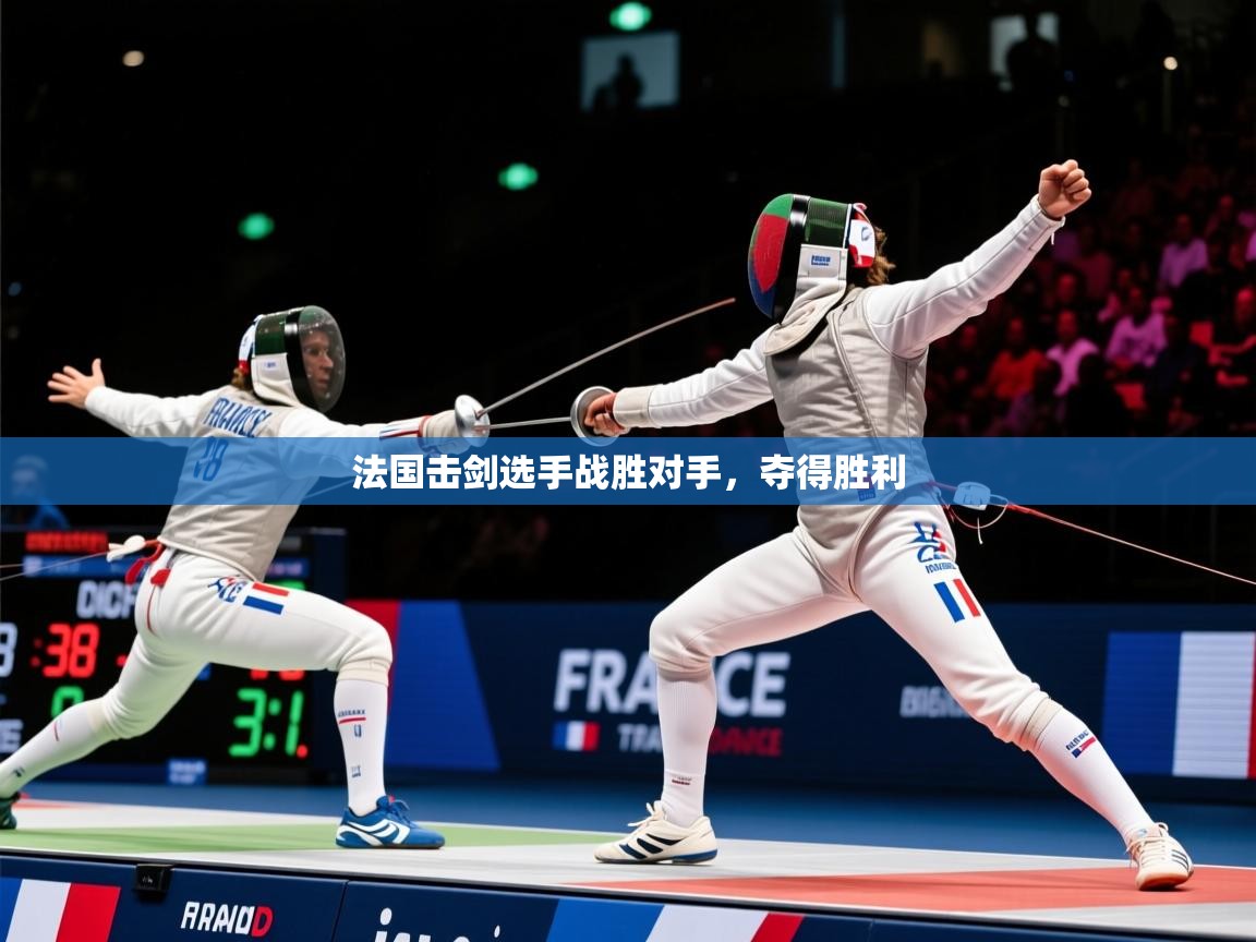 法国击剑选手战胜对手,夺得胜利 第4张
